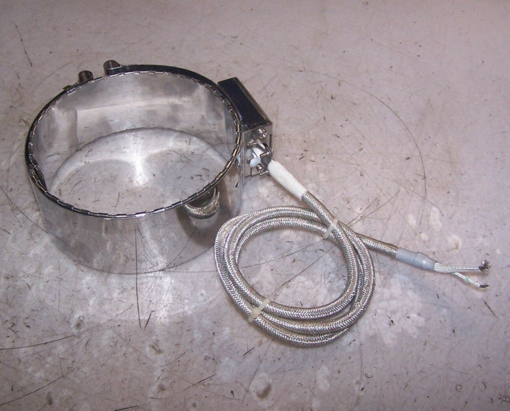 NEW SEIWA 8H1400551-04 BAND HEATER 230/460 VAC 820 WATT 2-1/8" WIDE 5" ID CLOSED