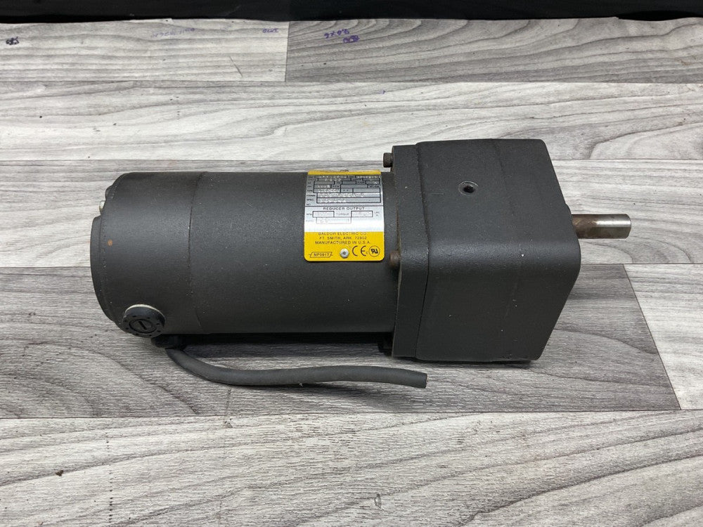 Baldor GPP12502 Gearmotor 1/12 HP 90 VDC 125 Rpm Gearmotor #67B27PR3