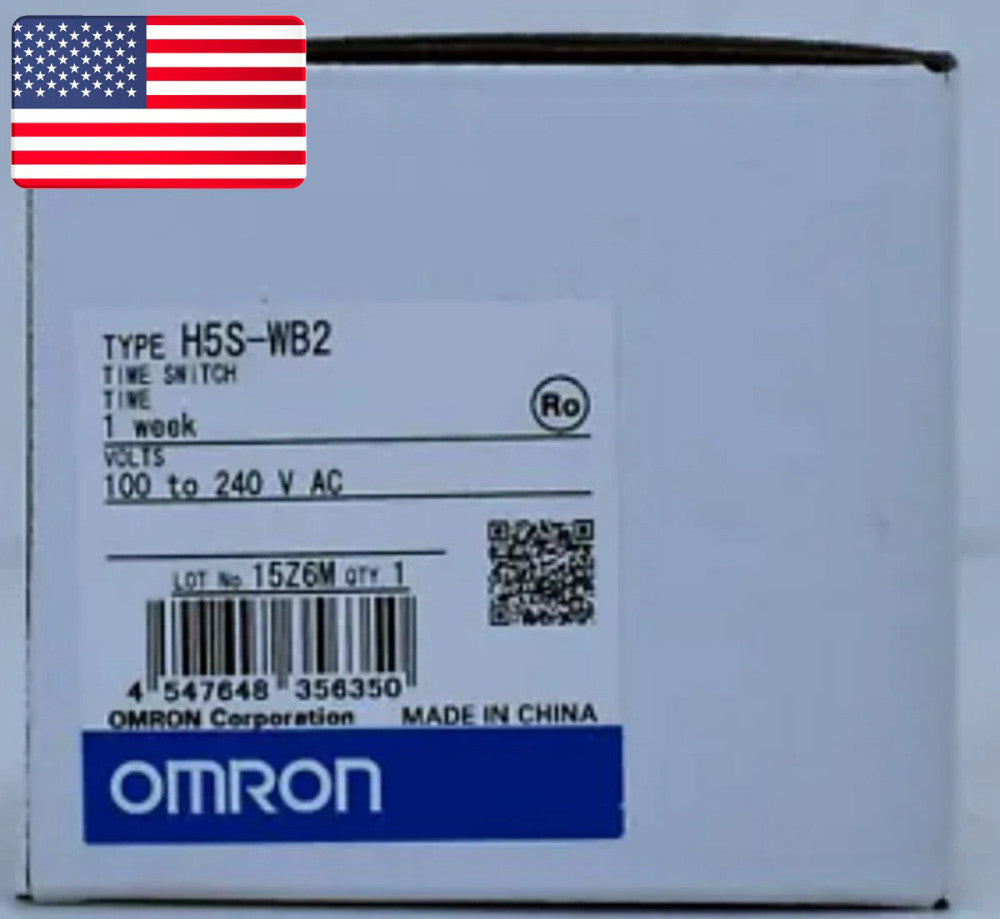 One Brand New Omron H5S-WB2 100-240VAC Time Switch - US Stock