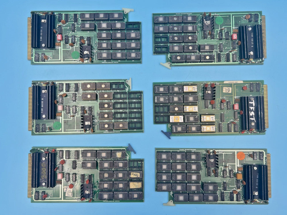 Lot of 6 Vintage Astro Memory Boards EEPROM C1702A (NS) MM1702AQ