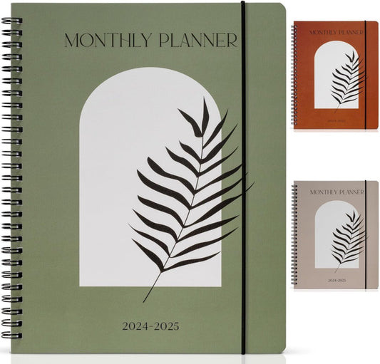 2025 Monthly Planner and Calendar Book - Arched To Do List Notebook Easily Organ