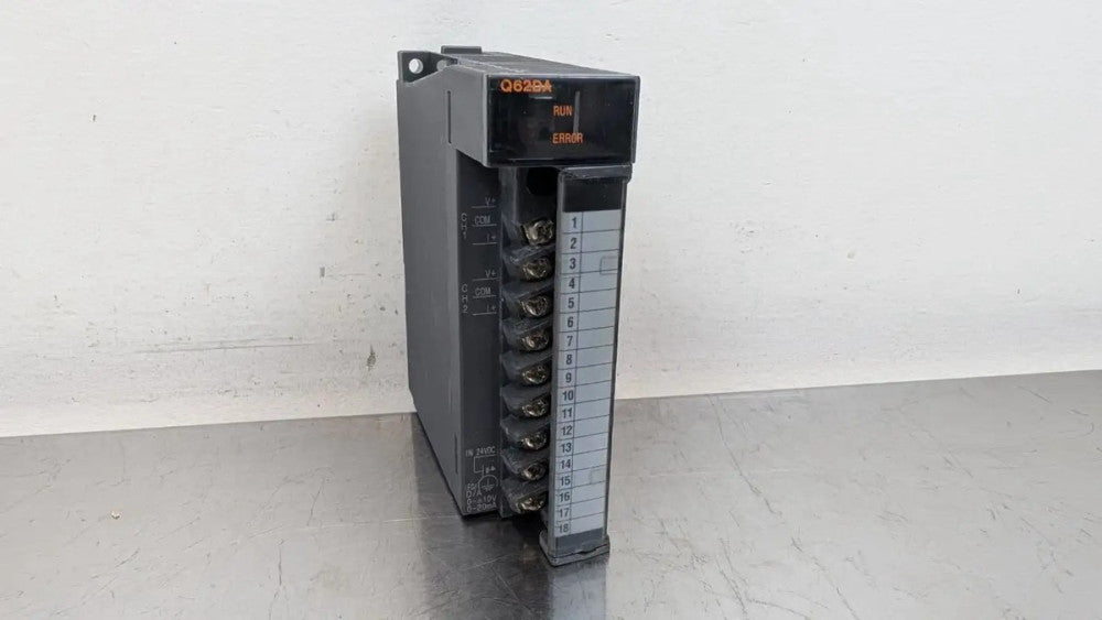 Mitsubishi Q62DA D/A Converter Unit 2-Point 16-Bit Signed Binary 10VDC 0-20mA
