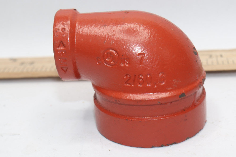 Reducing Elbow Pipe Fitting 2" x 3/4" 67 2/60.3
