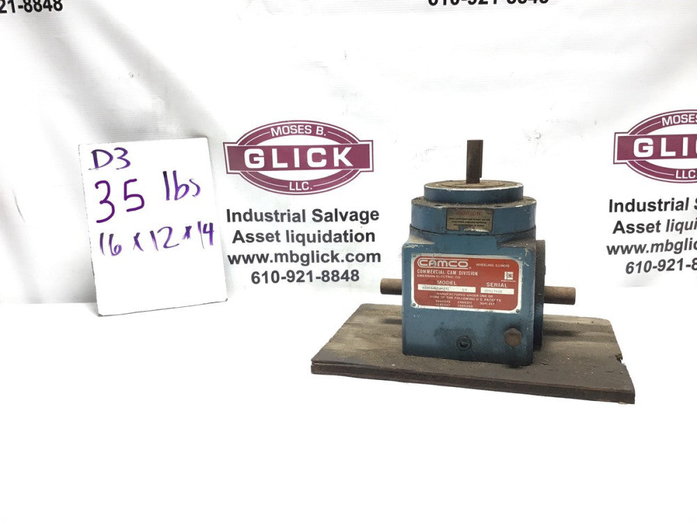 Camco 400RA4H24-251 LH Rotary Index Drive Gear Reducer 