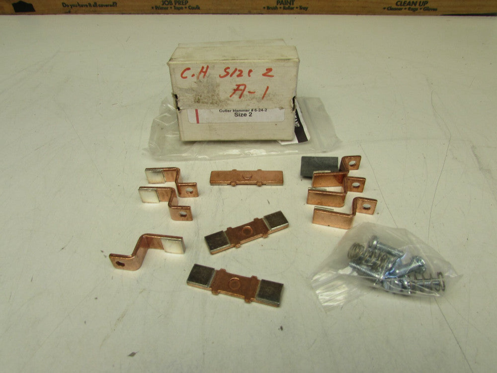 CUTLER-HAMMER 3-POLE, SIZE 2 CONTACT KIT (CAT#: 6-24-2), NIB!, MAKE OFFER!