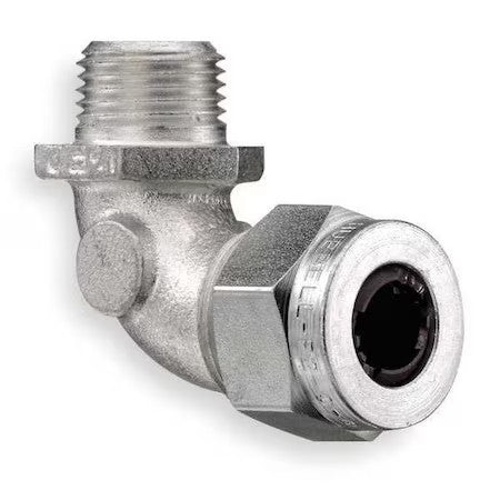 Hubbell Wiring Device-Kellems Nhc1024zp Liquid Tight Connector,1/2In.,90 Deg,Brn