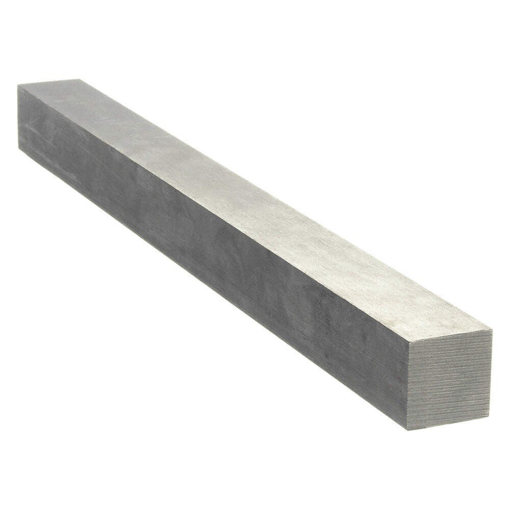 WWG360312056212 12" Low Carbon Steel Oversized Key Stock with Zinc Finish