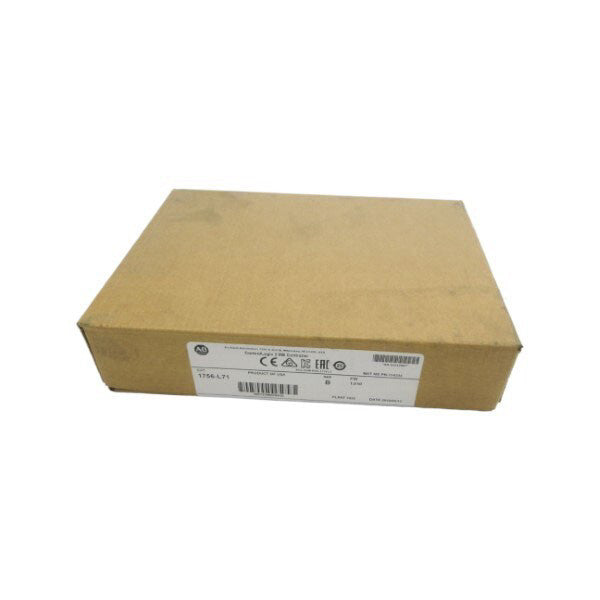 ALLEN BRADLEY 1756-L71 SER. B F/W 1.010 DATE: 2018 NSFS