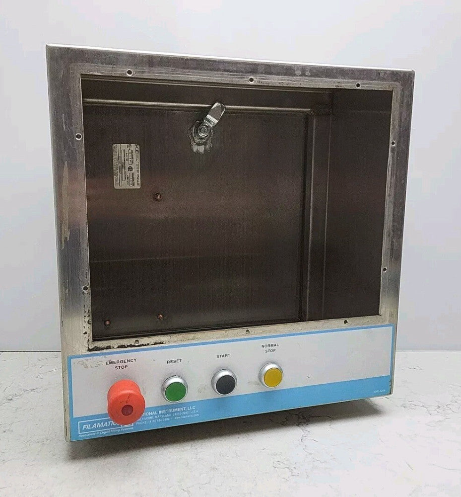 Saginaw Enclosures SCE-16EL1608SSLP Wall Mount Enclosure 16Hx16Wx8D SS Nema 4 12