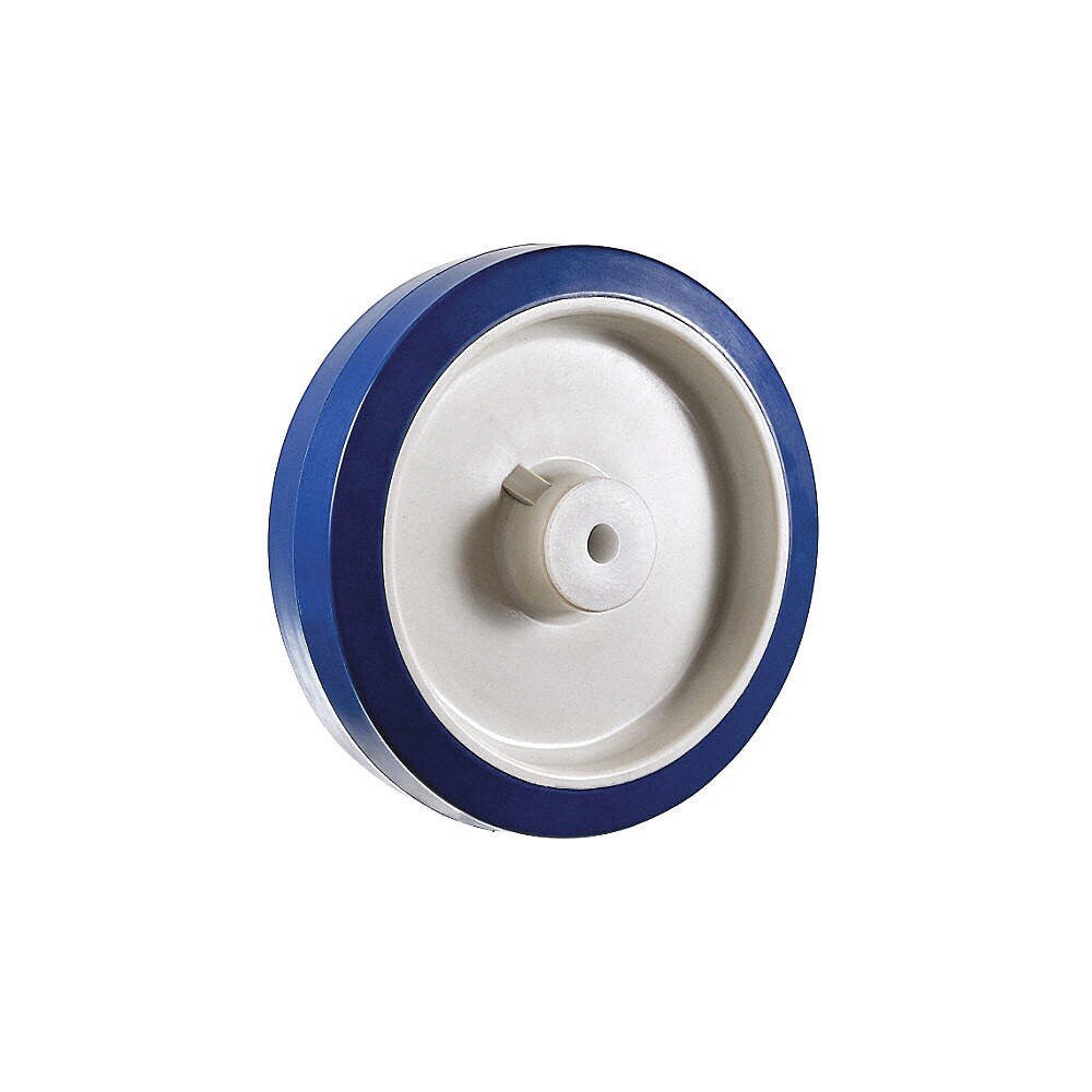 Caster Wheel 2RZD8 900 lb. Load Rating, 6" Wheel Dia., 2" Wheel Width, 1/2” Axle