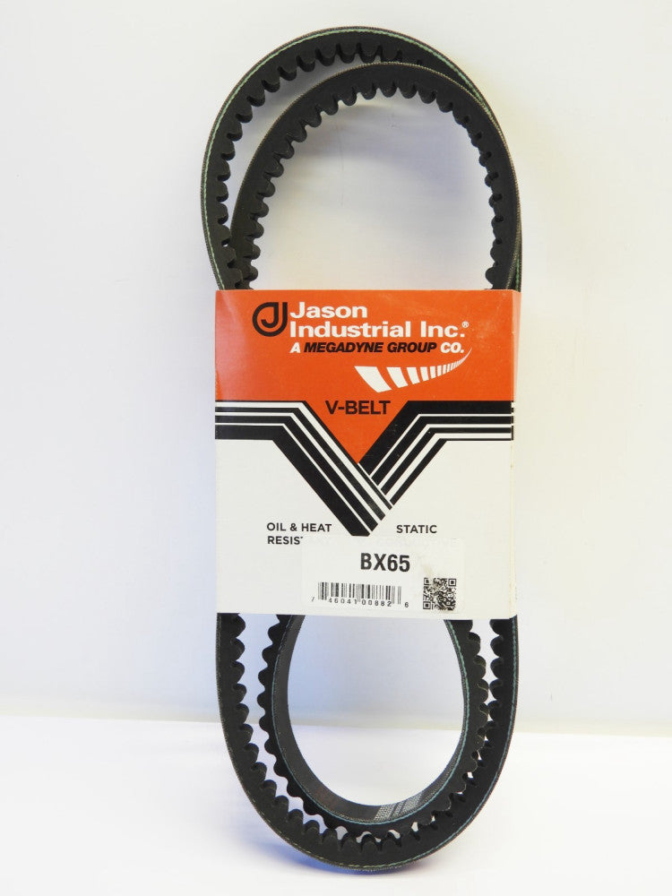 Jason BX65 Molded Cogged V Belt Genuine OEM