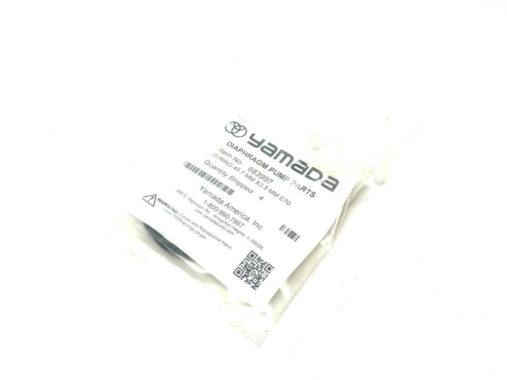Yamada 683997 O-Ring Kit 45.7mm x 3.5mm E70 PKG OF 4