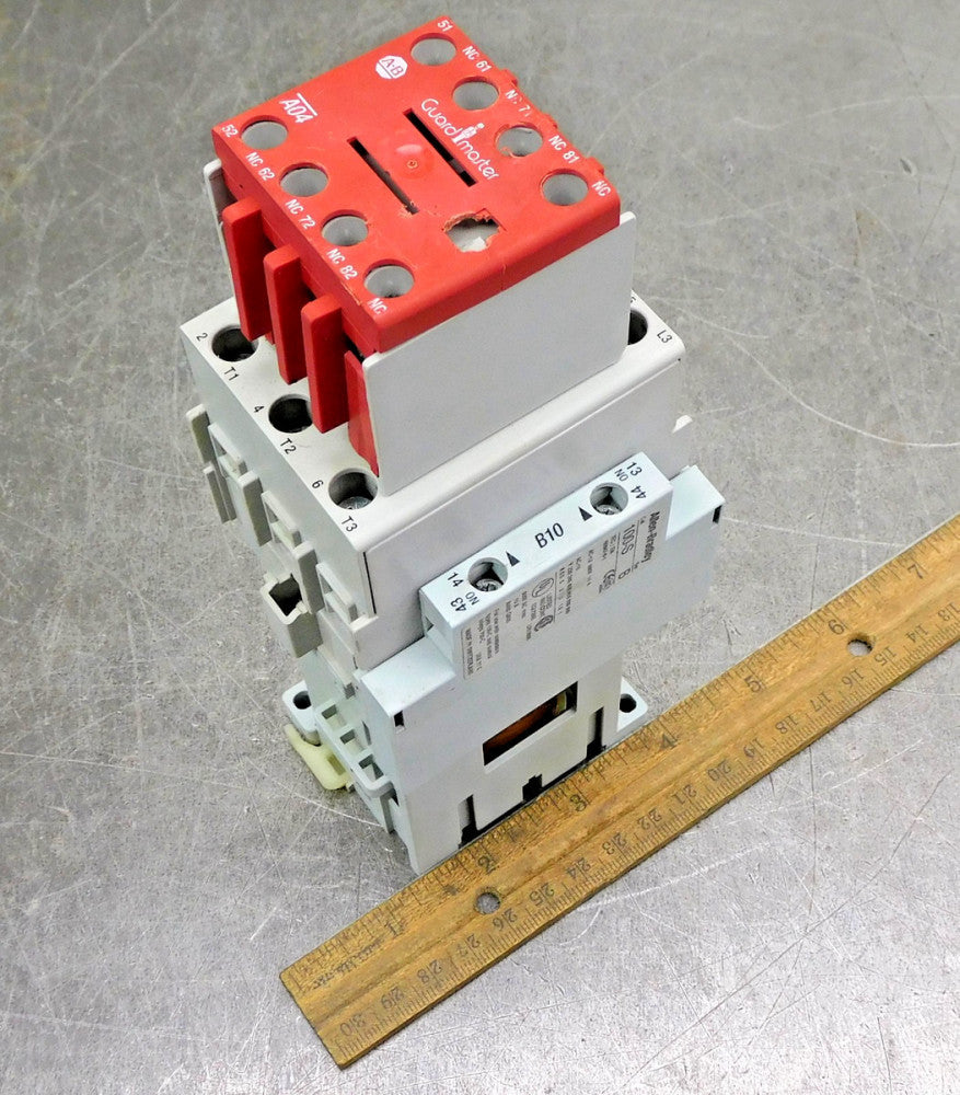Allen Bradley 100-C43D*00 Safety Contactor w/ 100S-F GuardMaster 690V 85A 22kW
