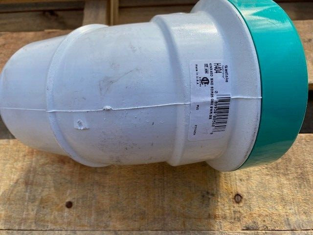 (12 PACK) Westlake Pipe H404 285935 Gasketed Sewer 45 deg 1/8 Bend, 4 in Spigot