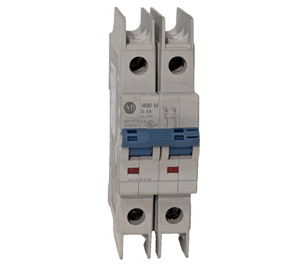 Allen-Bradley 1489-M2D050 Series D 2-Pole Circuit Breaker, 1489-M