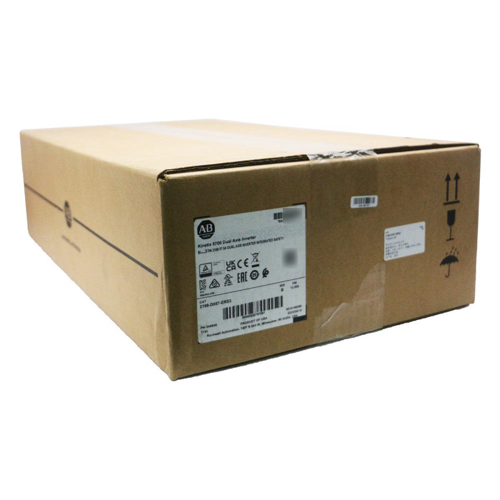 Allen Bradley 2198-D057-ERS3 Kinetix 5700 Dual Axis Inverter AB US Free Tax