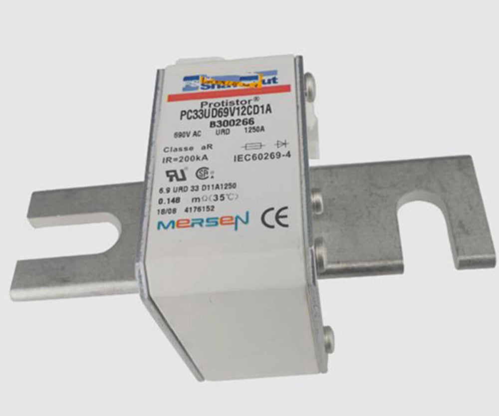 One Brand New MERSEN PC33UD69V12CD1A Fuse B300266 690VAC 1250A