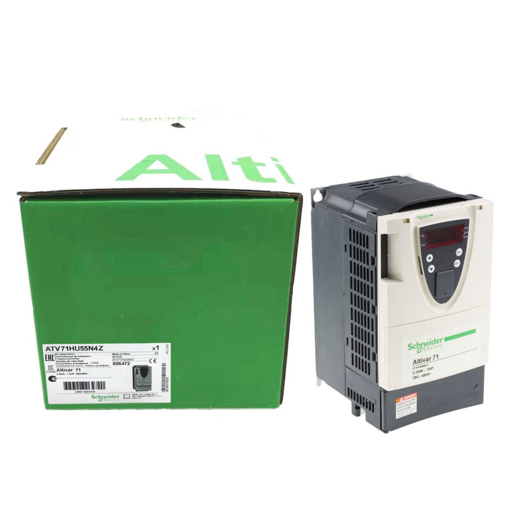 New In Box SCHNEIDER ATV71HU55N4Z Variable Speed Drive