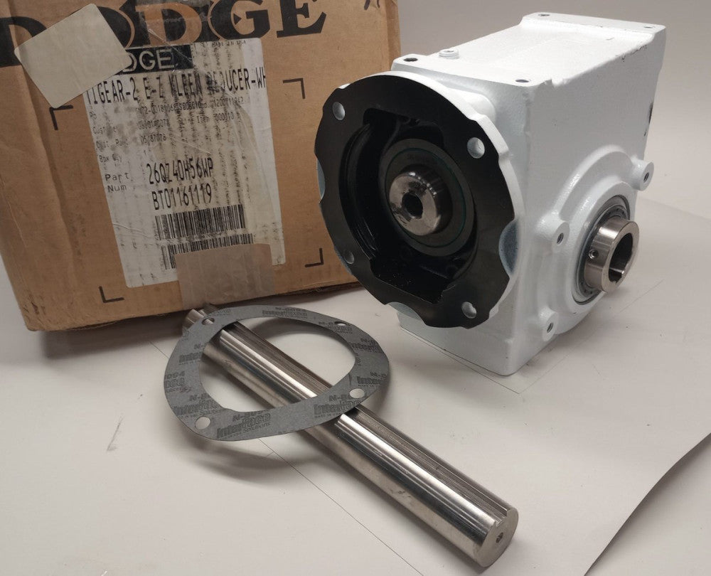 Dodge 26QZ40H56WP Used Reduction Gear Box Tigear 1.55hp 1685Lb-In Ratio 40:1