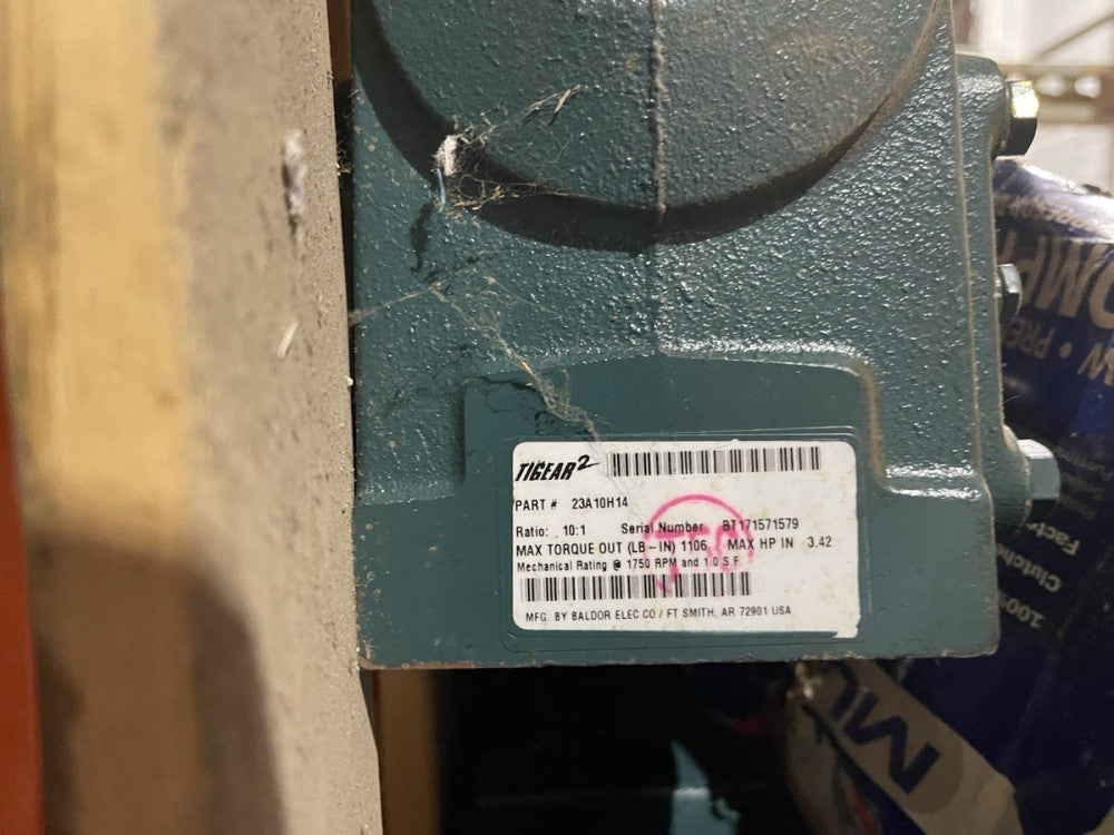 BRAND NEW GENUINE BALDOR Dodge 23A10H14 TIGEAR-2 REDUCER *FREE SHIPPING*