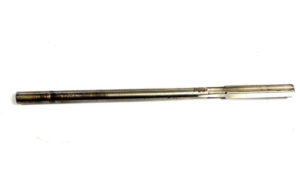 CLEVELAND 3/8" HS EO500 CHUCKING REAMER STRAIGHT FLUTE, 6 FLUTE,FL:2-1/2",OAL:7"