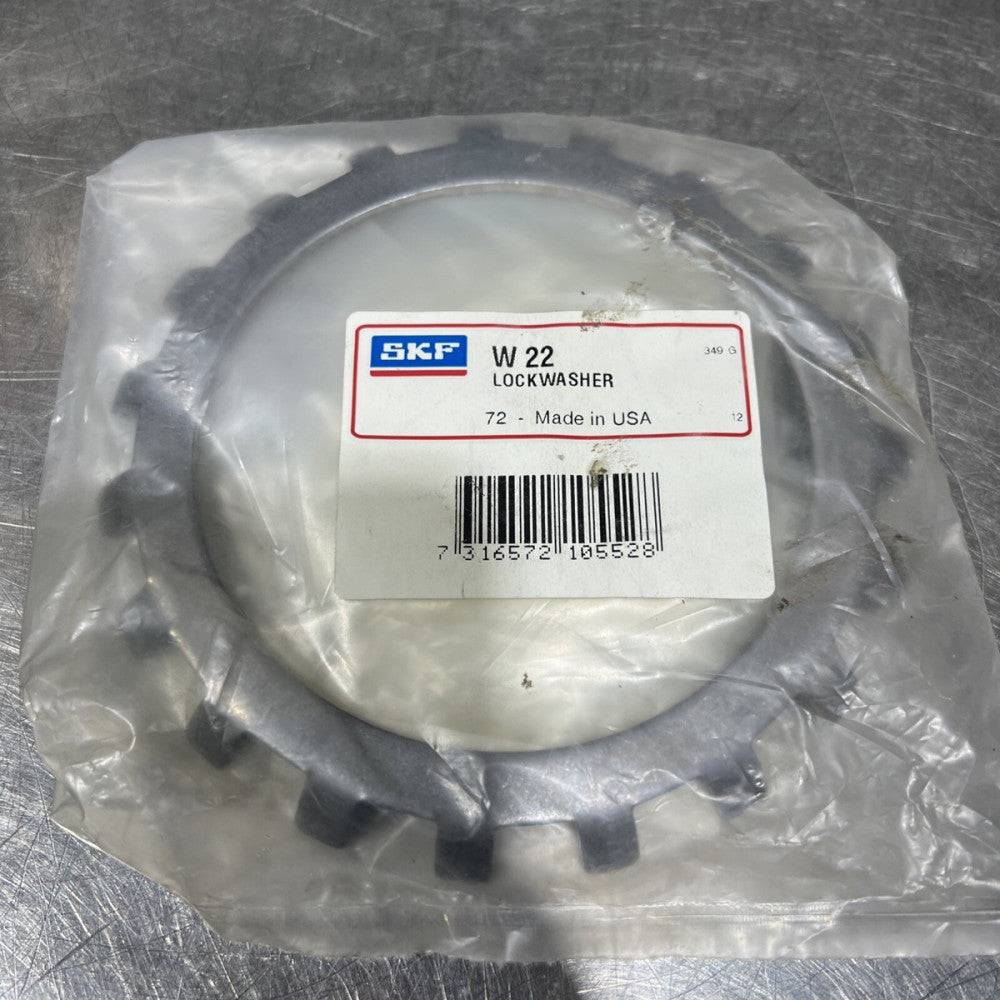 SKF W-22 Bearing Lock Washer 4.325-12 Thread Nos Surplus