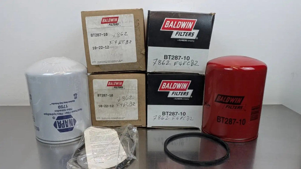 4 Pack Baldwin BT287-10 Low Pressure Hydraulic Filter Napa 1759