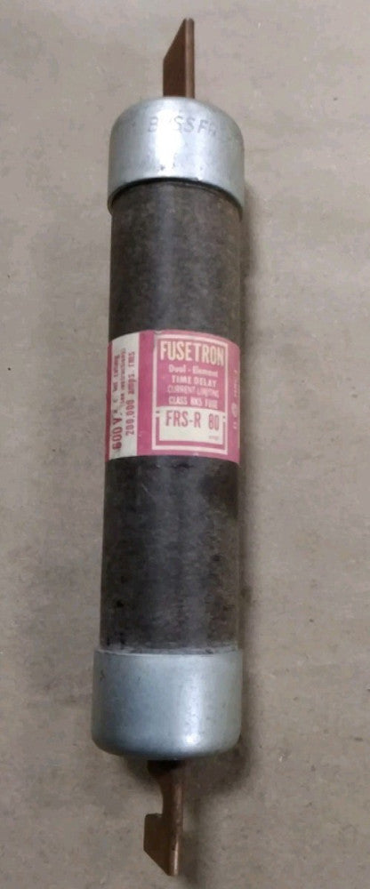 BUSSMANN FRS-R-80 FUSETRON FUSE 80A 600V C1