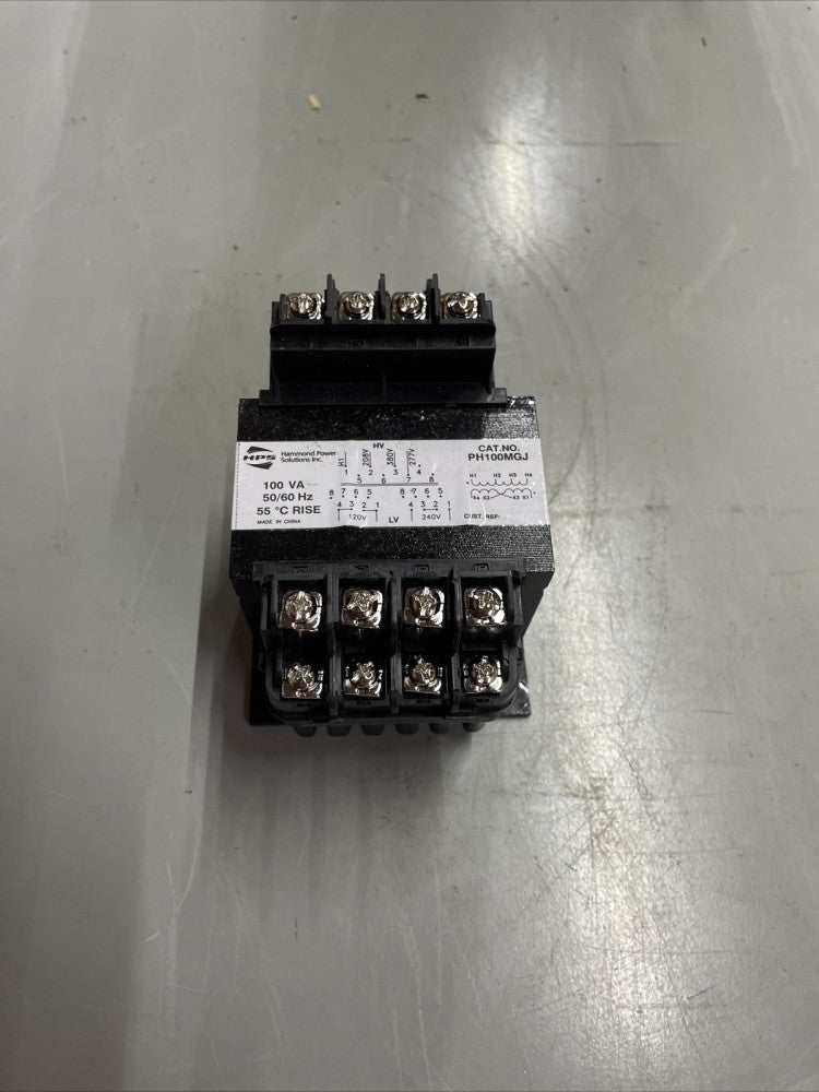 New no Box! HPS Hammond Power Solutions PH100MGJ Control Transformer
