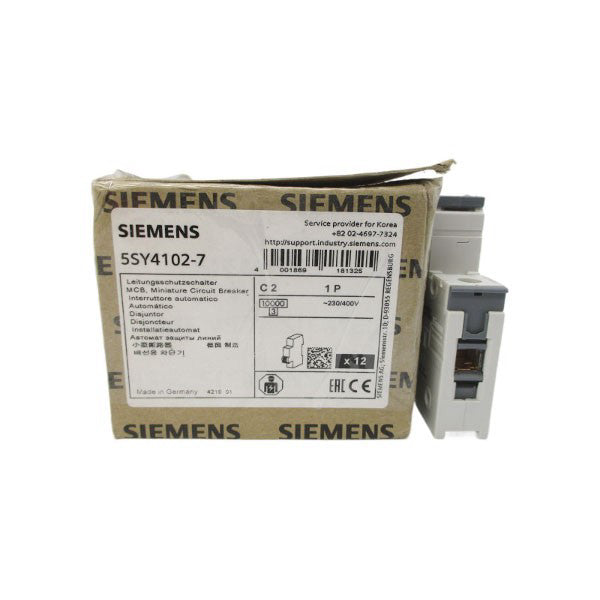 SIEMENS 5SY4102-7 230/400V 2A (PKG OF 12) NSMP