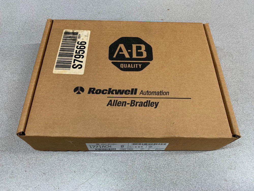 FACTORY SELAED ALLEN-BRADLEY PLC-5 CNET REMOTE I/O ADAPTER MODULE 1771-ACN / B 