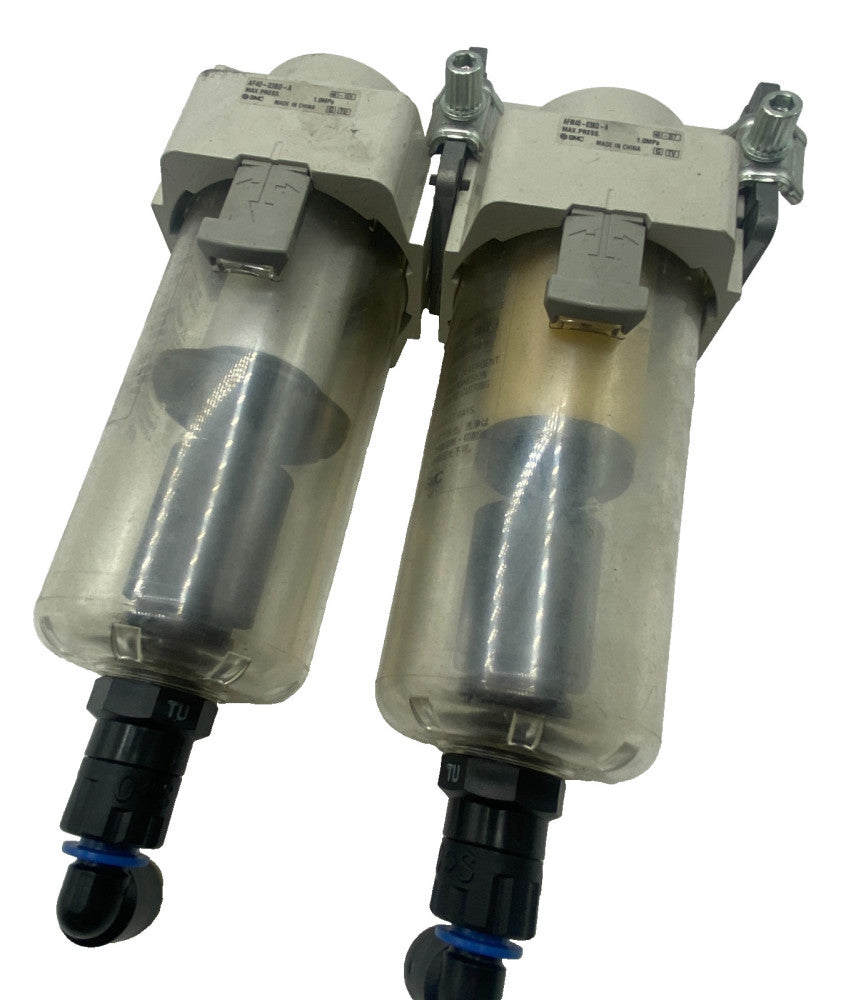 SMC AFM40-03BD-A MIST SEPARATOR, PNEUMATIC AIR FILTERS AFM4003BDA 1.0MPa 2-PCS