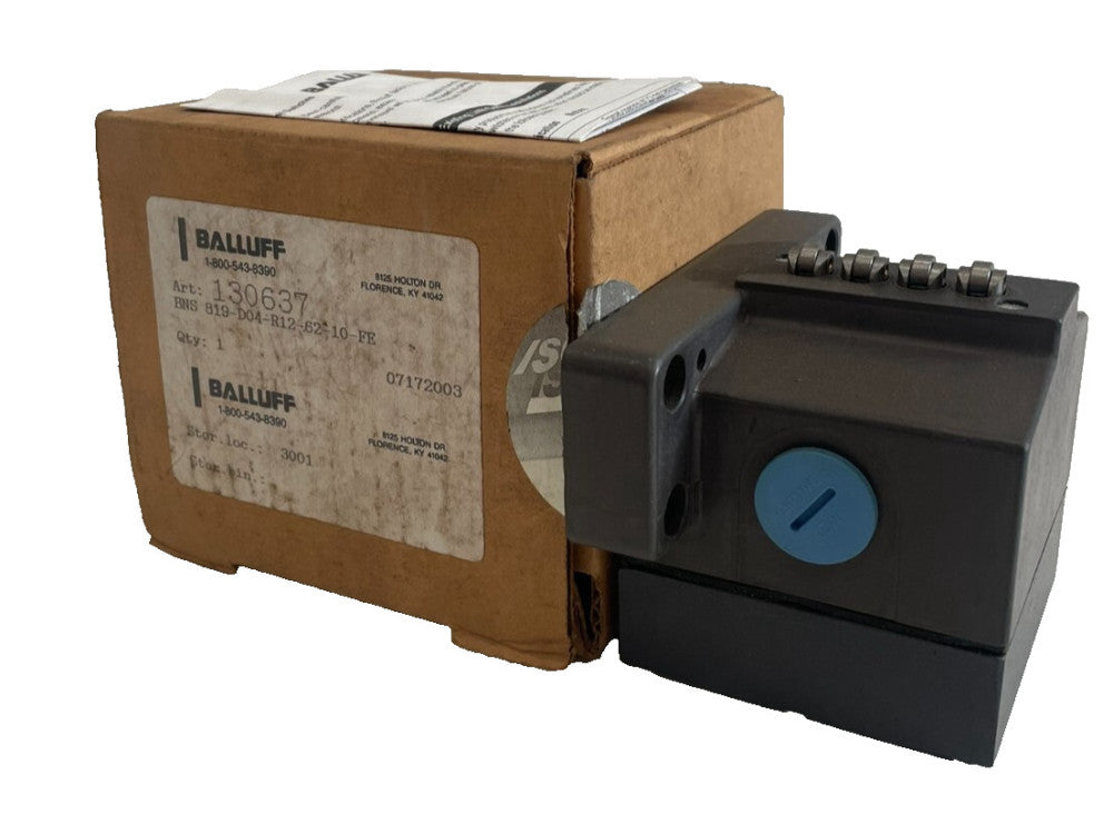NEW BALLUFF BNS 819-D04-R12-62-10-FE LIMIT SWITCH 130637 BNS819D04R126210FE