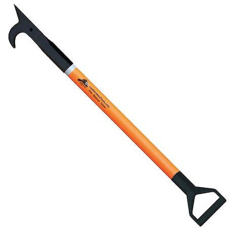 Leatherhead Tools Plo-10Ah-D American Hook, 10 Ft. Pro-Lite Pole, Hiviz Orange,