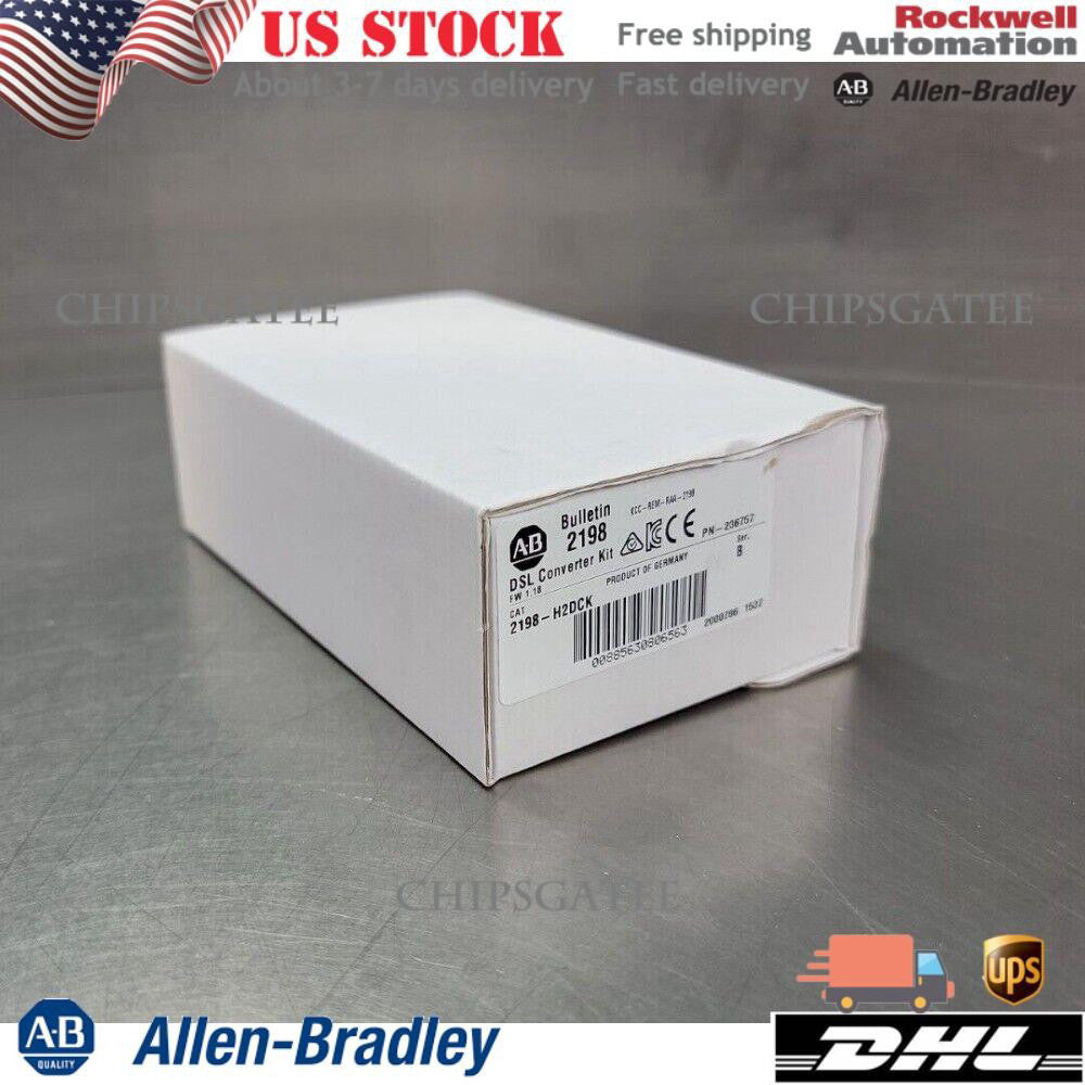 New SEALED Allen Bradley 2198-H2DCK  DSL Convertor Kit loc.3D27 US Free Tax