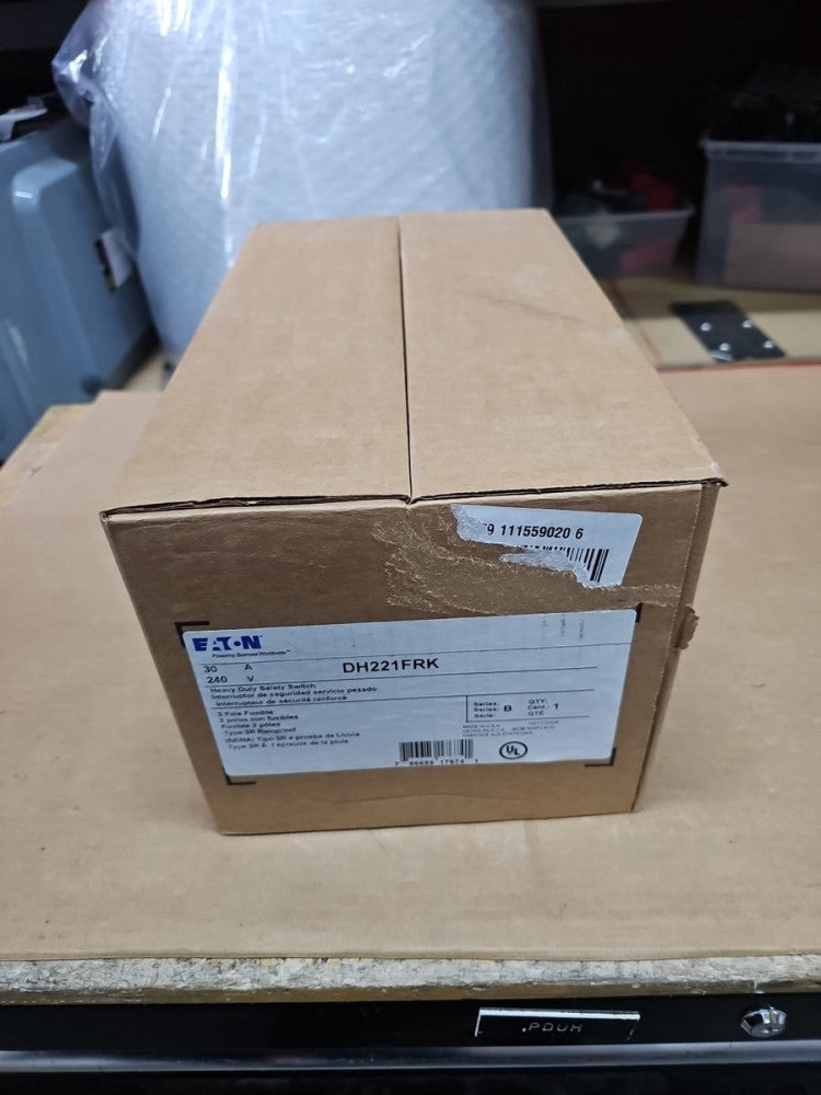 EATON DH221FRK 2Pole 30A 240V FUSIBLE 3R RAINPROOF "UL LISTED"
