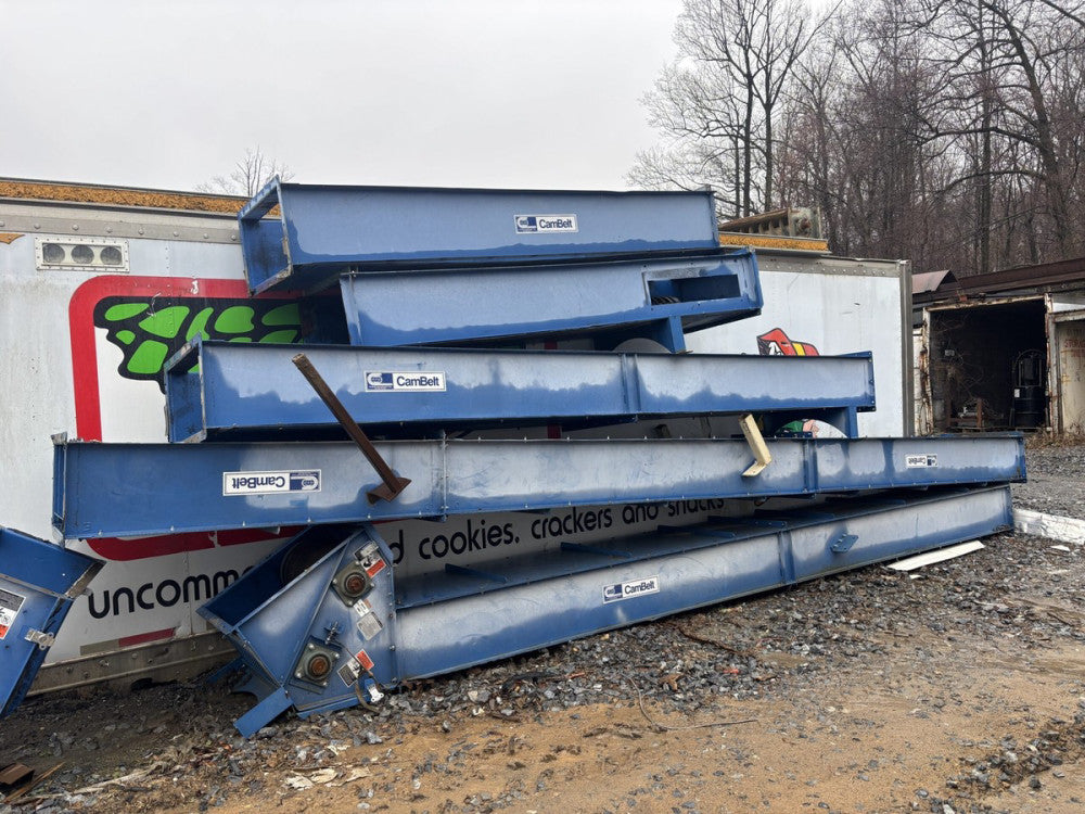 Cambelt CF2415Z Enclosed Belt Conveyor CamFlex – Heavy-Duty, Dust-Tight Mater...