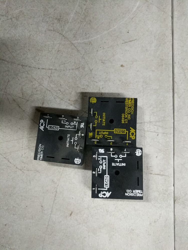 Precision Timer ACP 6012-P1/AUTOCRZ On Delay Timer 5-15 VDC .5-1 SEC.