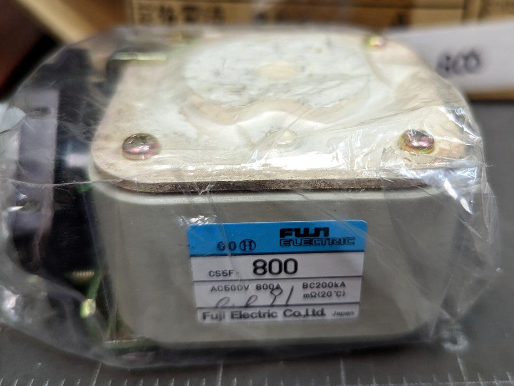 Fuji Electric CS5F-800 Super Rapid Block Fuse 500 V 800A Pushbutton, AH164 [RSOF