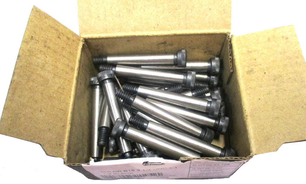 Brighton (221019) 1/4" Diam x 1-1/2 L #10-24 UNC 1/8 Hex Shoulder Screw - 25 QTY