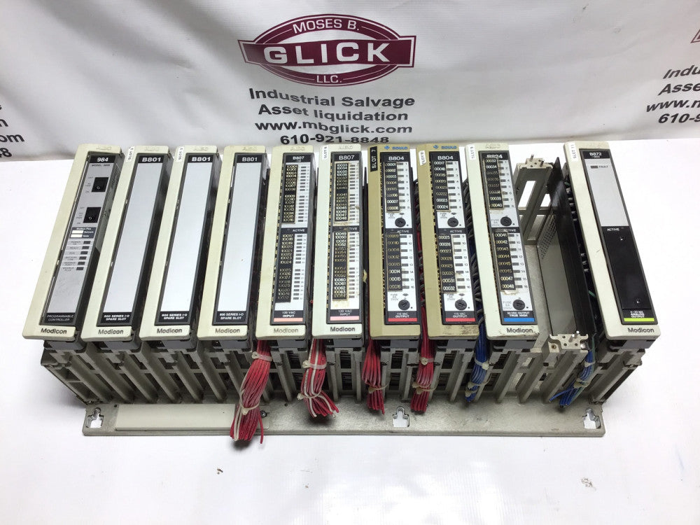 Modicon AS-B872-002 PLC Processors 984 Series Controller Platform