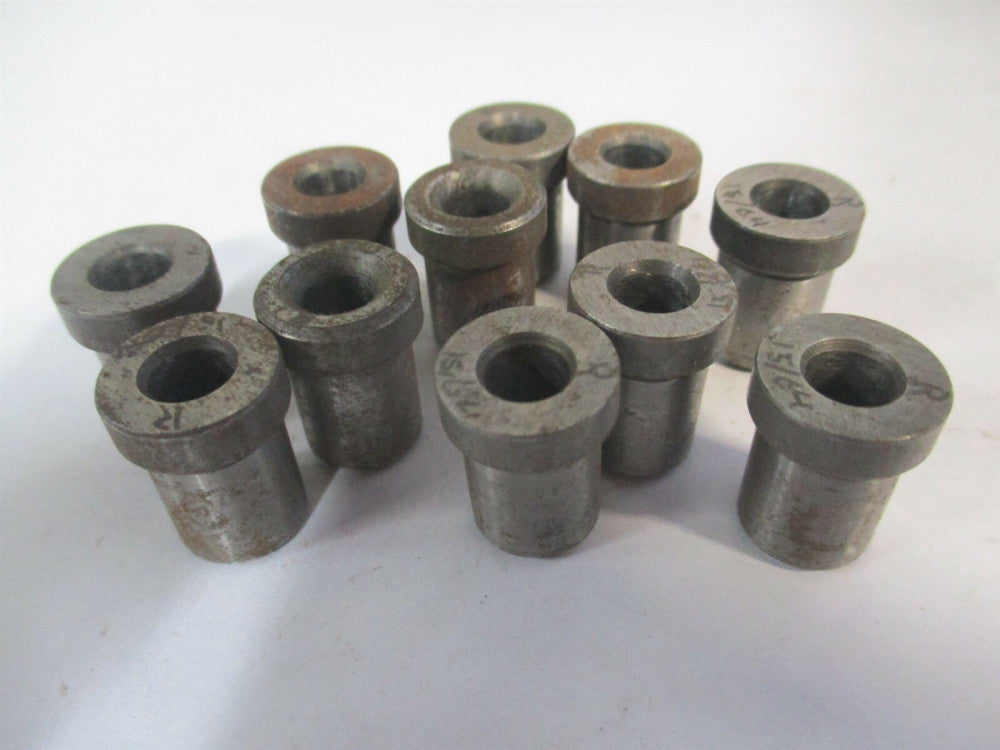 Boneham (H268GX) 15/64 x 13/32" x 1/2" OAL Head Press Fit Drill Bushing - Qty 11
