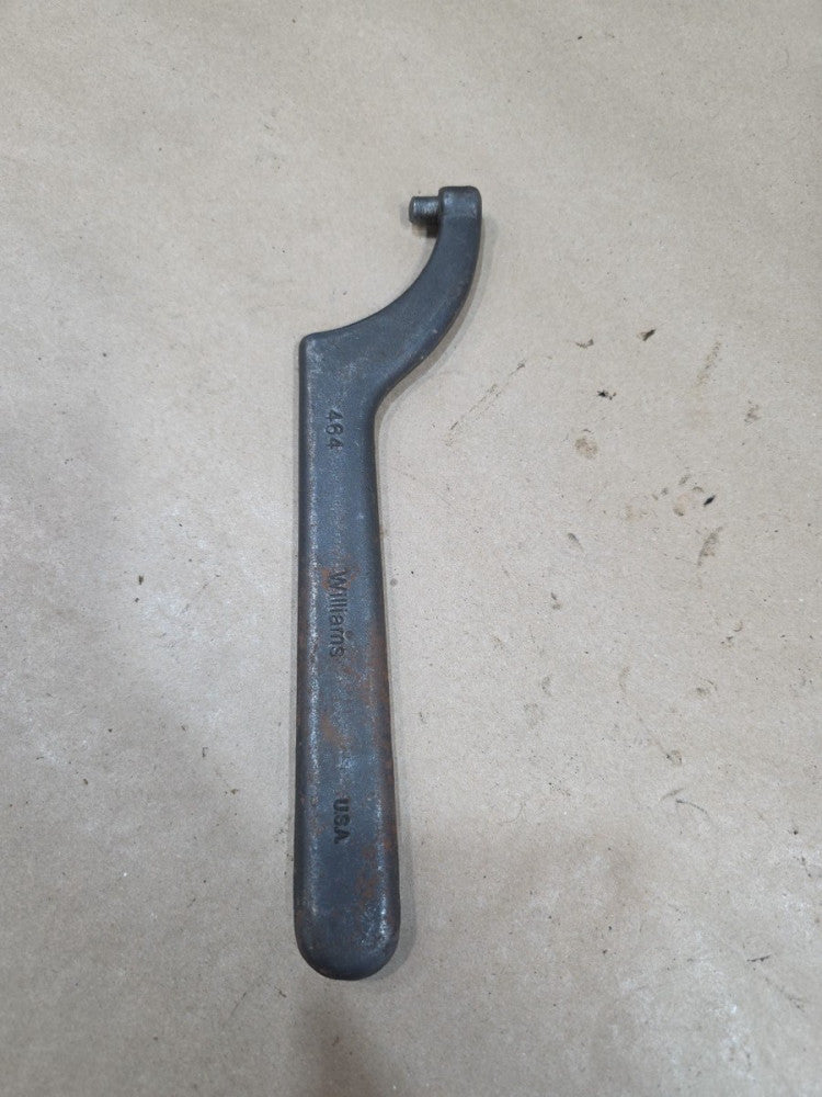 Vintage JH WILLIAMS 464 FIXED FACE SPANNER WRENCH MACHINIST TOOL Made In USA