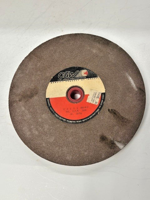 CAMEL BENCH GRINDING WHEEL 8 X 1  X 1 A80-M-V MAX R.P.M. 3600 NO.30756
