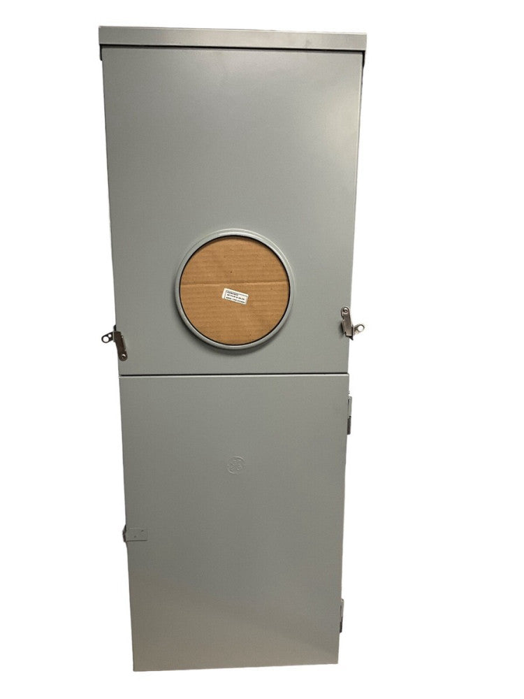 GE TSMR2020CSCU 1 PH, 3W 40-Spaces with Bypass Meter Socket, 200A, 120/240 VAC.