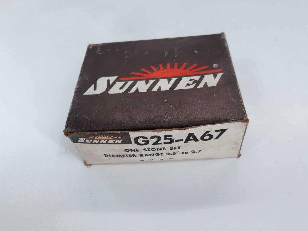 Sunnen G25-A67 One Stone Set Diameter Range 2.5" To 2.7" 