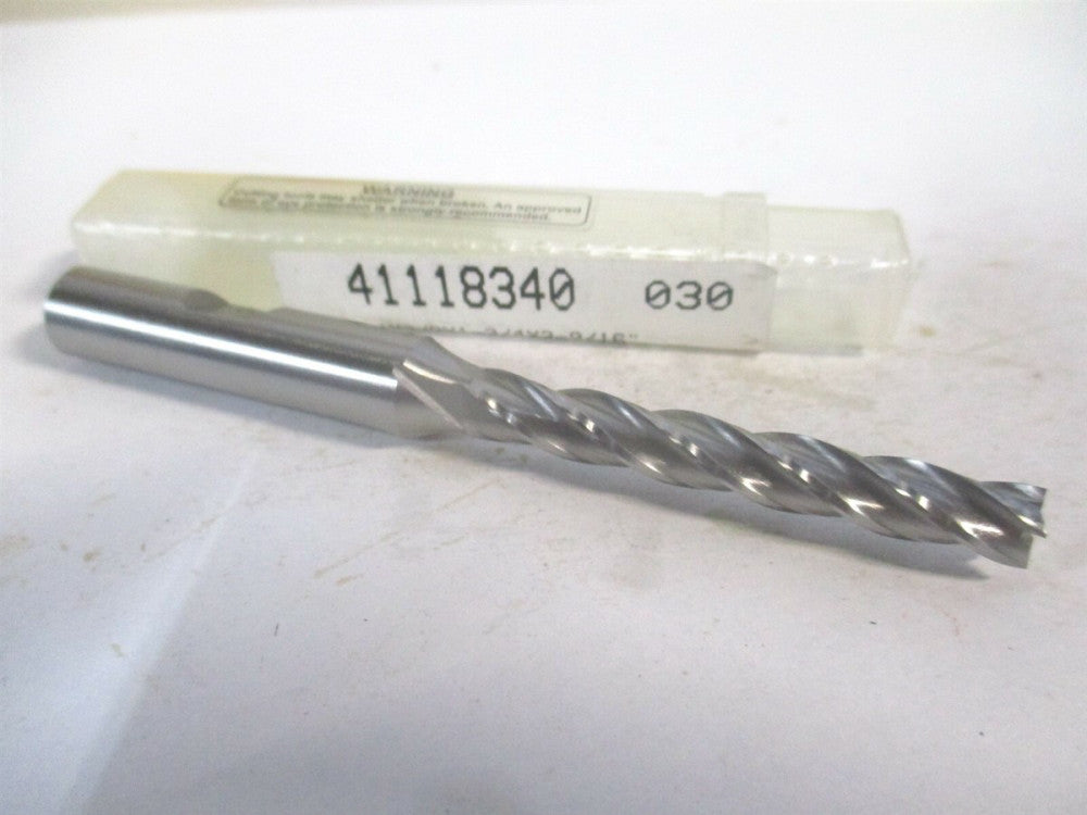 (E1036016) 1/4" x 1-3/4" x 3/8" x 3-9/16" OAL HSS 4 Flute Square End Mill 