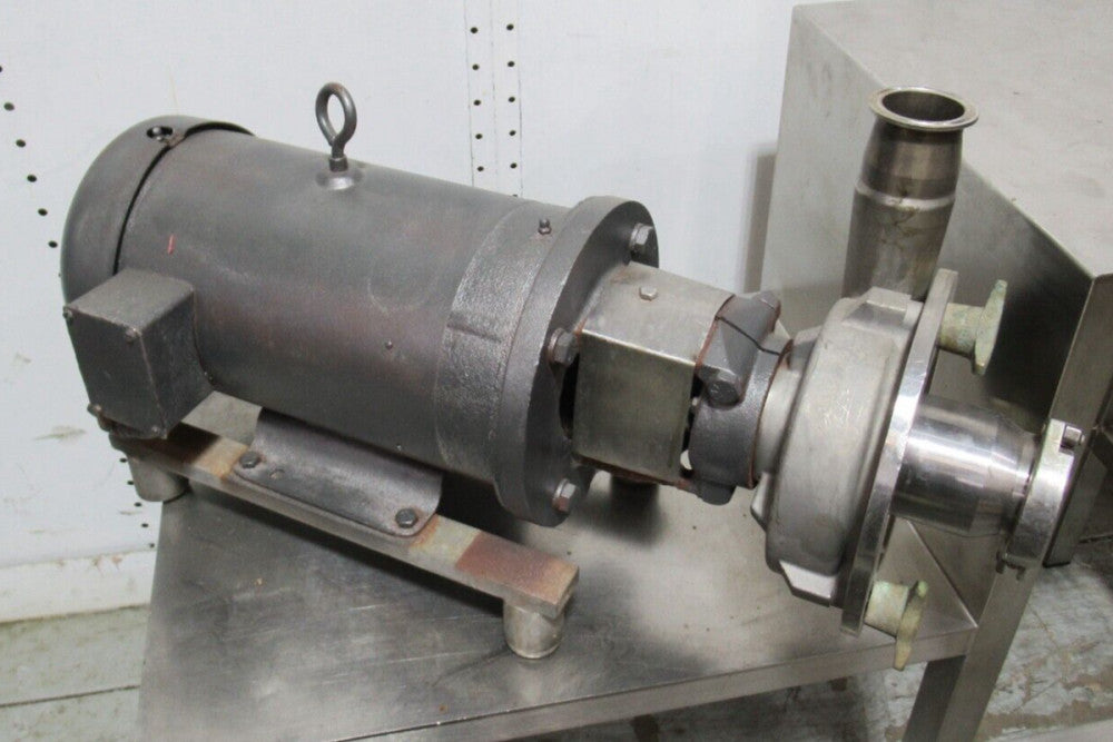 FRISTAM FPX352 STAINLESS STEEL CENTRIFUGAL PUMP 2.5" x 2" In/Out Clamp Connect