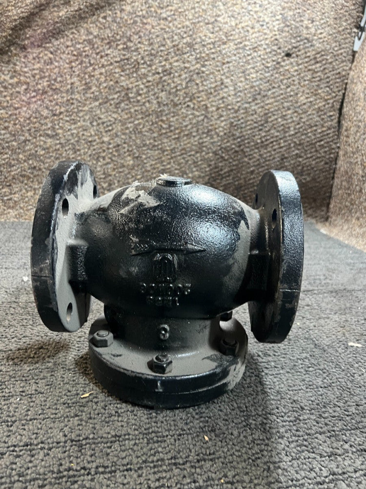 Milwaukee 125s 200 WOG Cast Iron Flanged Swing Check Valve InOut C96E Heavy Duty