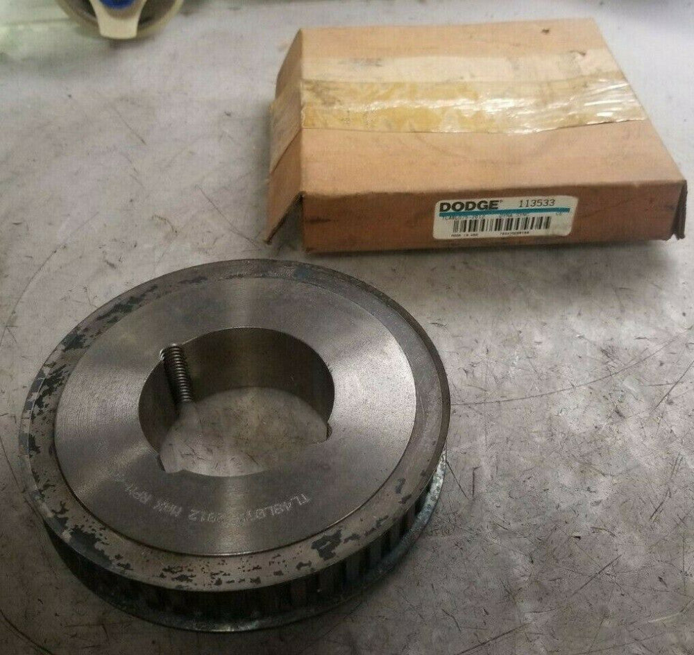NEW DODGE TL48075-2012 BUSHING BORE TIMING BELT PULLEY 48 TOOTH 113533